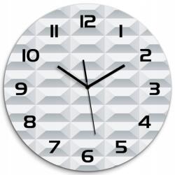 TULUP Nagy üveg falióra Geometrikus háttér fi 60 (pl_zso_60_f_73907947)
