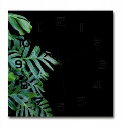 TULUP Monstera edzett üveg falióra 60x60 (pl_zsk_60x60_f_136056099)