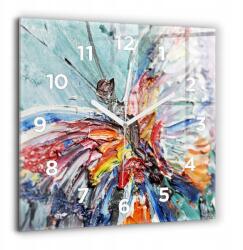  Függő Négyzet alakú Üvegóra Mintával Olajművészeti Töredék 60x60 cm (010010500080100273602)