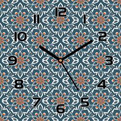 Coloray Modern üveg falióra Mandala mintás 30x30 cm (pl-zsk-30x30-TD-535)