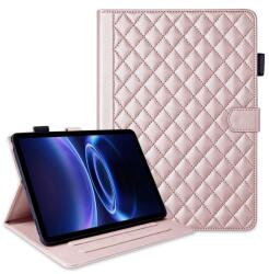  LATTICE Husă tip carte pentru Xiaomi Redmi Pad 2 9.7 / Redmi Pad 2 SE roz