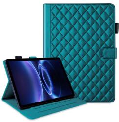  Husă LATTICE tip carte pentru Xiaomi Redmi Pad 2 9.7 / Redmi Pad 2 SE, verde