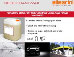 ALLEGRINI Italy NEOS FOAM WAX 25KG - Viaszos autómosóhab
