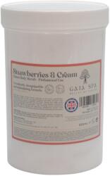 GAIA SPA Krémes testradír Eper tejszínhabbal (Strawberries & Cream) 800ml - GAIA SPA