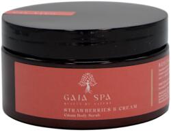 GAIA SPA Krémes testradír Eper tejszínhabbal (Strawberries & Cream) 200ml - GAIA SPA