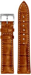 MeisterSinger SG03W curea din piele cognac - 18 mm + 5 ani garanție și cadou GRATUIT (P88273)