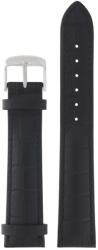 Junkers Curea din piele Junkers XL 20 mm - negru/croco + 5 ani garanție și cadou GRATUIT (P95150)
