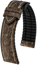 Hirsch Curea Hirsch Stone - maro - 19 mm - L - Standardní délka (doporučujeme) - 18 mm - Negru + 5 ani garanție și cadou GRATUIT (P100304)