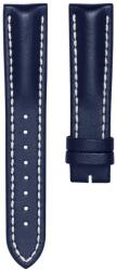 Biatec Curea din piele Biatec | Albastră din piele de vițel - 20 mm - Fără cataramă + 5 ani garanție și cadou GRATUIT