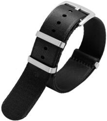 Helveti Curea NATO Sports negru 20 mm - 20 mm + 5 ani garanție și cadou GRATUIT (P65241)