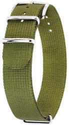 Hirsch Curea Hirsch NATO Rush Recycle - verde - 22 mm - XL - Prodloužená délka + 5 ani garanție și cadou GRATUIT (P96568)