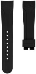 Vulcain Curea Vulcain cauciuc negru - 22 mm x 18 mm + 5 ani garanție și cadou GRATUIT