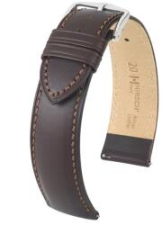 Hirsch Curea Hirsch Kent - maro - 20 mm - L - Standardní délka (doporučujeme) - 18 mm - Argint + 5 ani garanție și cadou GRATUIT
