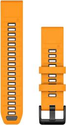 Garmin řemínek QuickFit® 22mm, Spark Orange/Graphite Silicone 010-13392-01 + 5 ani garanție și cadou GRATUIT