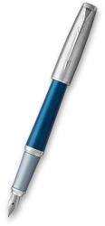 Parker Stilou Parker Urban Premium Dark Blue CT 1502/413156 - hrot F (slabý) + 5 ani garanție și cadou GRATUIT