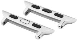 Hirsch Adaptor Hirsch Apple Watch Silver AD1000-2 - pro velikost 38 až 41 (20mm) + 5 ani garanție și cadou GRATUIT (P56837)