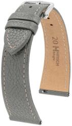 Hirsch Curea Hirsch Bologna - gri - 20 mm - L - Standardní délka (doporučujeme) - 16 mm - Argint + 5 ani garanție și cadou GRATUIT (P91861)