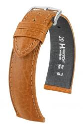Hirsch Curea Hirsch Camelgrain - miere - 17 mm - L - Standardní délka (doporučujeme) - 16 mm - De aur + 5 ani garanție și cadou GRATUIT (P80200)