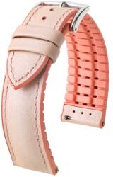 Hirsch Curea Hirsch Lindsey - bej-roz - 18 mm - M - Střední délka - 16 mm - Argint + 5 ani garanție și cadou GRATUIT (P77098)