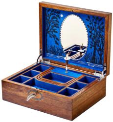 Wolf Caseta de bijuterii Wolf Balet Musical Swan Lake 190106 + 5 ani garanție și cadou GRATUIT (P103029)