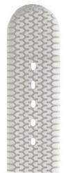 Hirsch Curea Hirsch Racing (NO QR) - albă - 20 mm - L - Standardní délka (doporučujeme) - 20 mm - Argint + 5 ani garanție și cadou GRATUIT (P83835)