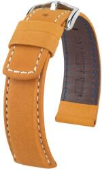 Hirsch Curea Hirsch Mariner - maro auriu - 18 mm - L - Standardní délka (doporučujeme) - 16 mm - Argint + 5 ani garanție și cadou GRATUIT (P40444)