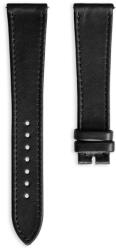 Vulcain Curea din piele Vulcain Plain neagră - 22 mm + 5 ani garanție și cadou GRATUIT