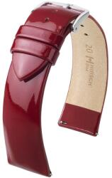 Hirsch Curea Hirsch Diva - vișinie - 20 mm - M - Střední délka - 18 mm - Argint + 5 ani garanție și cadou GRATUIT