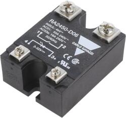 Carlo Gavazzi Releu semiconductor 50A 1-fazat 24-280VAC (RA2450-D06)