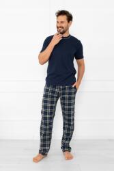 Italian Fashion Andreas férfi rövid ujjú pizsama, hosszú nadrág, XL (AAF-MPZ-ANDREKDGD-06)