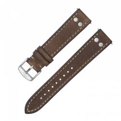 Laco Pilot curea Vintage - maro - 20 mm - L - Standardní délka (doporučujeme) - 18 mm + 5 ani garanție și cadou GRATUIT (P81921)