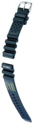 Hirsch Curea Hirsch Pro Diver (NO QR) - negru - 22 mm - L - Standardní délka (doporučujeme) - 20 mm - Argint + 5 ani garanție și cadou GRATUIT (P74613)