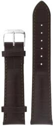 Junkers Curea din piele Junkers 20 mm - maro/cusătură maro + 5 ani garanție și cadou GRATUIT (P71849)