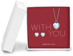 Bering Set cadou colier + cercei Bering Arctic Symphony 431-715-Argint + 5 ani garanție și cadou GRATUIT