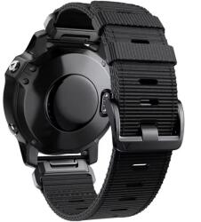 Garmin Curea pentru Garmin QuickFit 26 mm, din nailon, neagră + 5 ani garanție și cadou GRATUIT (P103573)