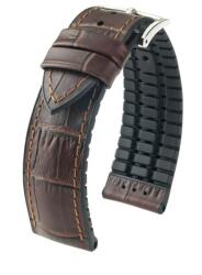 Hirsch Curea Hirsch Paul - maro - 18 mm - M - Střední délka - 16 mm - Argint + 5 ani garanție și cadou GRATUIT (P76935)