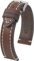 Hirsch Curea Hirsch Liberty - maro - 18 mm - L - Standardní délka (doporučujeme) - 16 mm - Argint + 5 ani garanție și cadou GRATUIT (P39676)