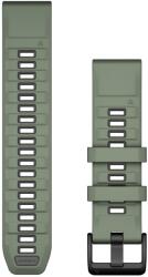 Garmin řemínek QuickFit® 22 Watch Bands, Willow/Graphite Silicone 010-13392-04 - 22 mm + 5 ani garanție și cadou GRATUIT