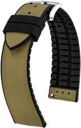 Hirsch Curea Hirsch Arne - verde - 21 mm - L - Standardní délka (doporučujeme) - 20 mm - Argint + 5 ani garanție și cadou GRATUIT (P95656)