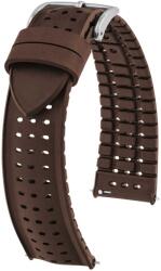 Hirsch Strap Hirsch Nyad - maro - 20 mm - L - Standardní délka (doporučujeme) - 18 mm - Argint + 5 ani garanție și cadou GRATUIT (P128077)