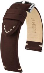 Hirsch Curea Hirsch Ranger - maro - 18 mm - L - Standardní délka (doporučujeme) - 18 mm - Argint + 5 ani garanție și cadou GRATUIT (P42511)