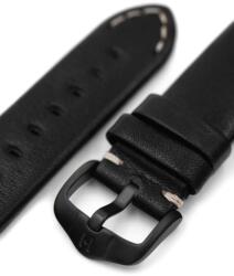 Hirsch Curea Hirsch Ranger pentru Apple Watch - negru - 20 mm - L - Standardní délka (doporučujeme) - 20 mm - Negru + 5 ani garanție și cadou GRATUIT (P112347)