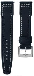 Biatec Curea din piele Biatec Marine | Albastru - 20 mm - Argint + 5 ani garanție și cadou GRATUIT (P106421)