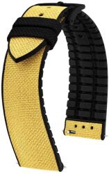 Hirsch Curea Hirsch Arne - galben - 20 mm - L - Standardní délka - 18 mm - Negru + 5 ani garanție și cadou GRATUIT