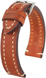 Hirsch Curea Hirsch Liberty - maro auriu - 24 mm - L - Standardní délka (doporučujeme) - 22 mm - Argint + 5 ani garanție și cadou GRATUIT (P39690)
