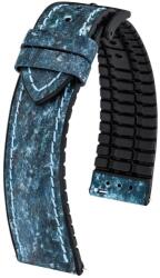 Hirsch Curea Hirsch Stone - albastră - 20 mm - L - Standardní délka (doporučujeme) - 18 mm - Negru + 5 ani garanție și cadou GRATUIT (P100294)