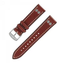 Laco Curea Laco Pilot Strap - maro - 18 mm - L - Standardní délka (doporučujeme) - 16 mm + 5 ani garanție și cadou GRATUIT (P81679)