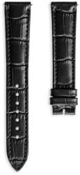 Vulcain Curea din piele Vulcain aligator negru - 20 mm + 5 ani garanție și cadou GRATUIT