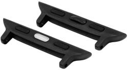 Hirsch Adaptor Hirsch Apple Watch negru AD1000-5 - pro velikost 42 až 45 (22mm) + 5 ani garanție și cadou GRATUIT (P56835)