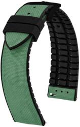 Hirsch Curea Hirsch Arne - verde închis - 22 mm - L - Standardní délka (doporučujeme) - 20 mm - Negru + 5 ani garanție și cadou GRATUIT